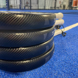 Mattamusta Padelmailan kärkisuoja hiilikuituteippi