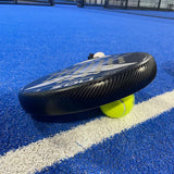 Mattamusta Padelmailan kärkisuoja hiilikuituteippi