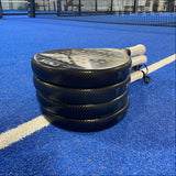 Mattamusta Padelmailan kärkisuoja hiilikuituteippi