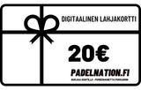 Padelnation.fi gift card