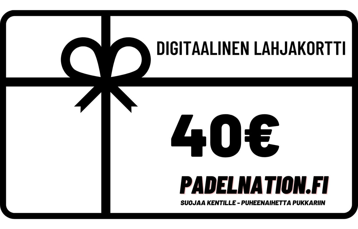 Padelnation.fi gift card